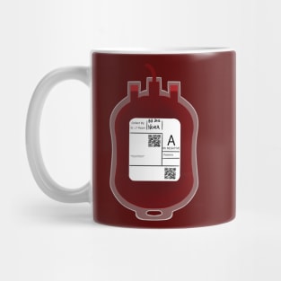 A- Blood Bags Mug